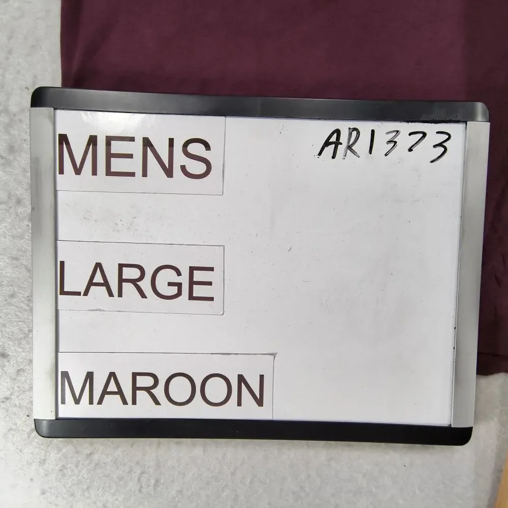 Polo Ralph Lauren Classic Fit Casual Collared Polo Shirt Men Size Large L Maroon